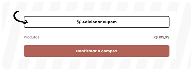 Campo Adicionar Cupom