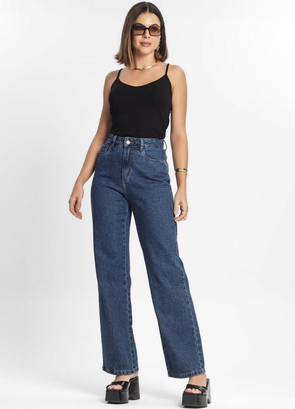 Rovitex - Blusa Básica de Alça Feminina Preto 3