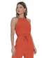 Rovitex - Blusa Feminina de Alça em Air Flow Roxo - variação: Laranja