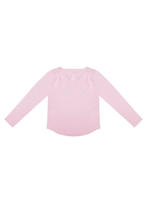 Rovitex - Blusa Feminina Manga Longa Rosa - ROVITEX