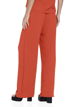 Rovitex - Calça Pantalona em Air Flow com Cordão Laranja - ROVITEX
