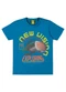 Rovi Kids - Camiseta Infantil em Meia Malha Azul - variação: Azul