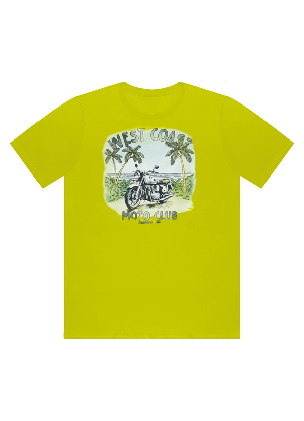Rovitex - Camiseta Masculina Amarelo