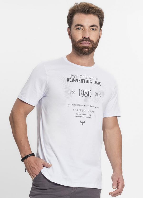 Rovitex - Camiseta Masculina Branco 1