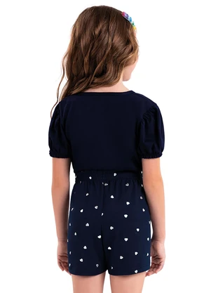 Rovi Kids - Conjunto Infantil Feminino Love Azul - ROVI KIDS