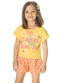 Rovi Kids - Conjunto Infantil Flowers Amarelo - variação: Amarelo