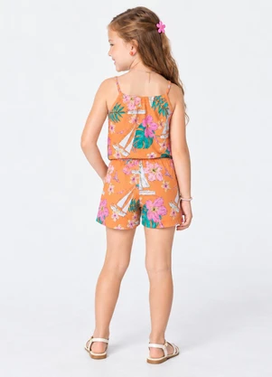 Rovi Kids - Macaquinho Infantil Laranja - ROVI KIDS