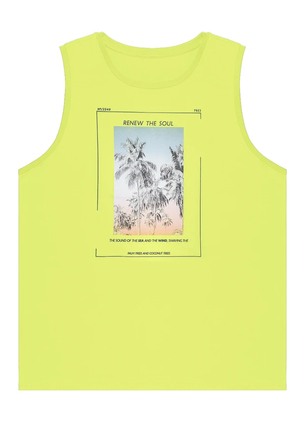 Rovitex - Regata Masculina Amarelo
