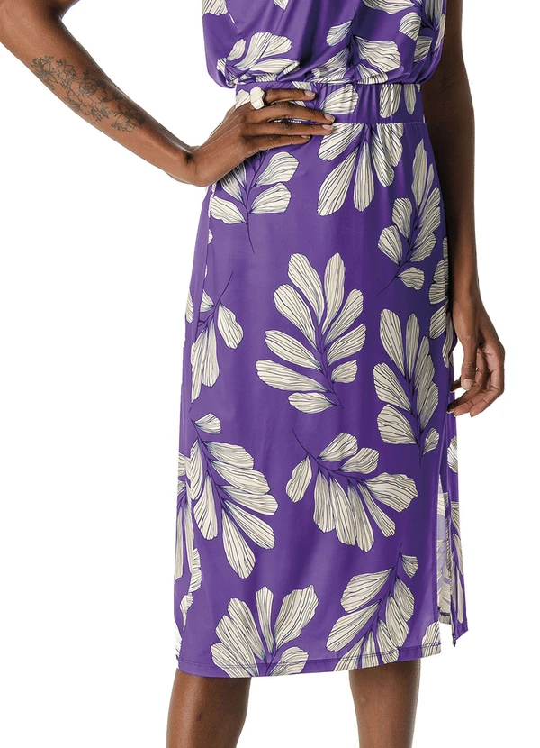 Rovitex - Saia Midi Liganete Strong Roxo