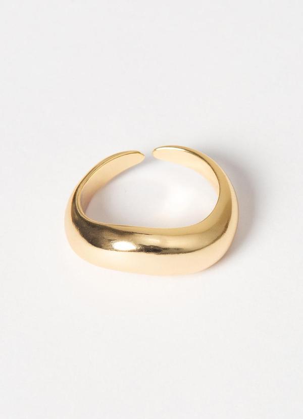 Principessa - Anel Ajustável Orgânico Dourado Tunisia 2