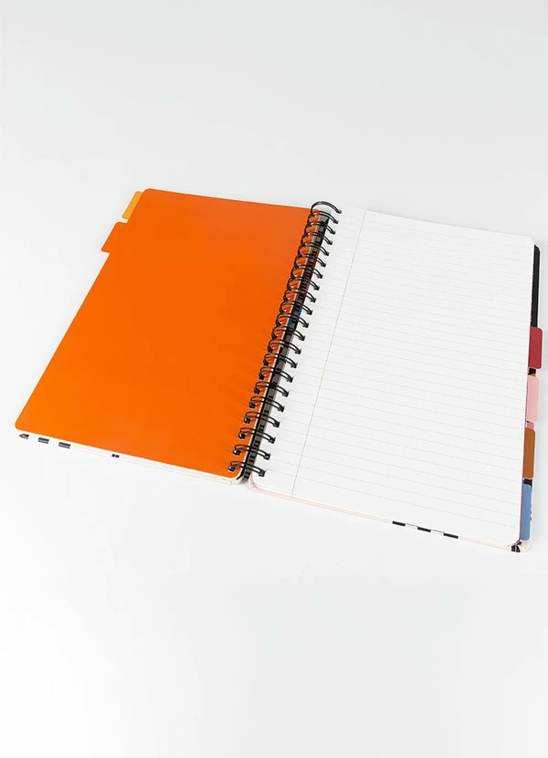 Farm - Caderno Universitário Etc Tipográfico Preto 5