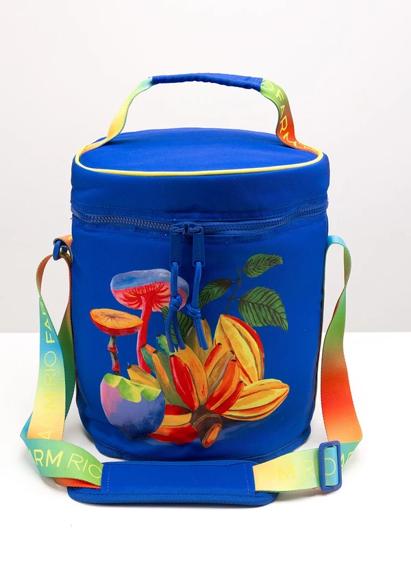 Farm Etc - Cooler Farofa Arco Iris da Terra Azul