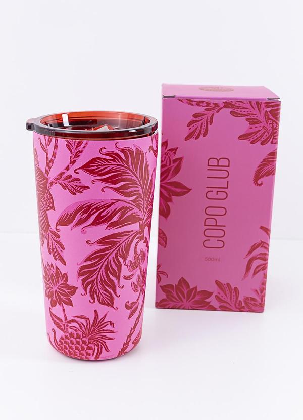 Farm Etc - Copo Glub 500ml Amalfi Rosa