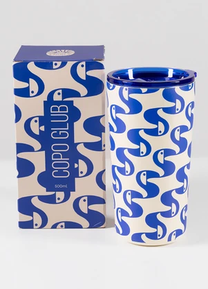 Farm Etc - Copo Glub Copatucano Azul - FARM ETC