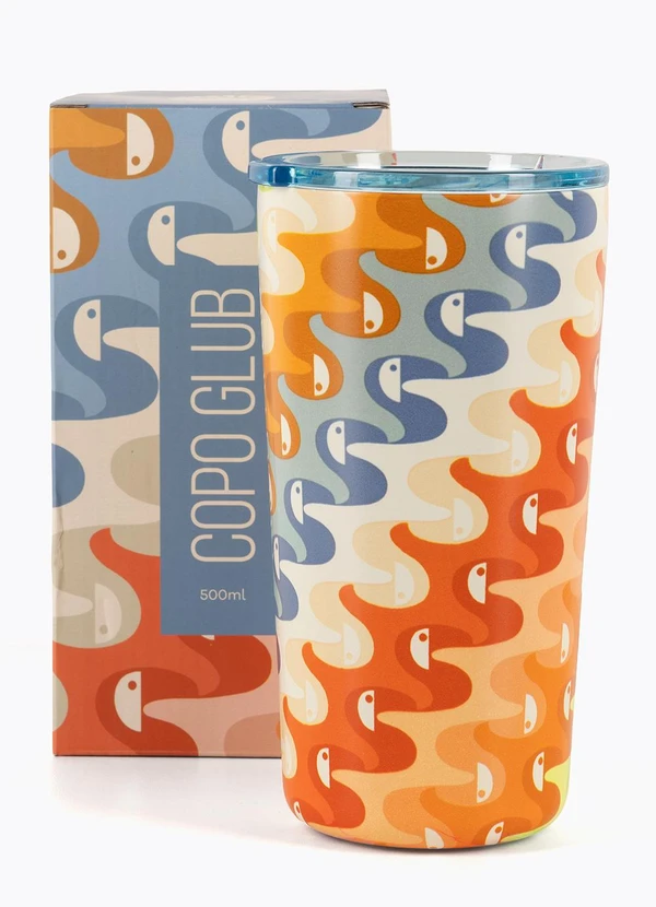 Farm Etc - Copo Glub Copatucano Laranja