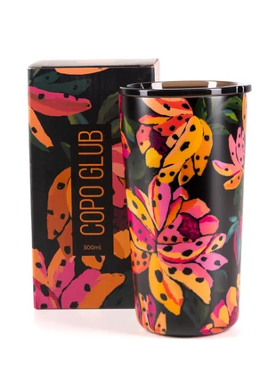 Farm Etc - Copo Glub Flor de Banana 500 MlPreto - FARM ETC