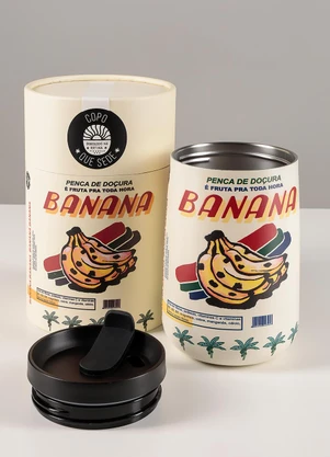 Farm Etc - Copo que Sede Banana da Feira Off White - FARM ETC