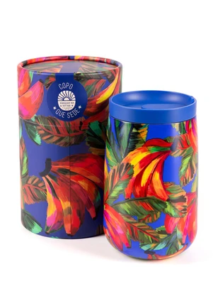 Farm Etc - Copo que Sede Bananamix Azul - FARM ETC