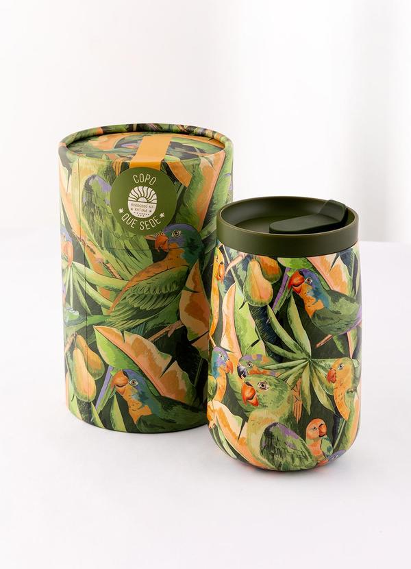 Farm Etc - Copo que Sede Floresta de Passarinho Verde 3
