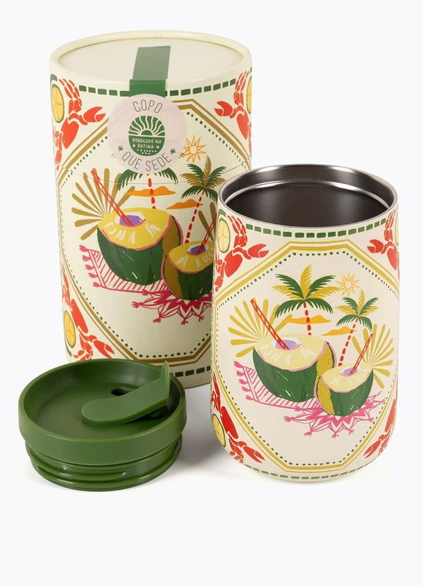 Farm Etc - Copo que Sede Lenco Comida de Praia Verde