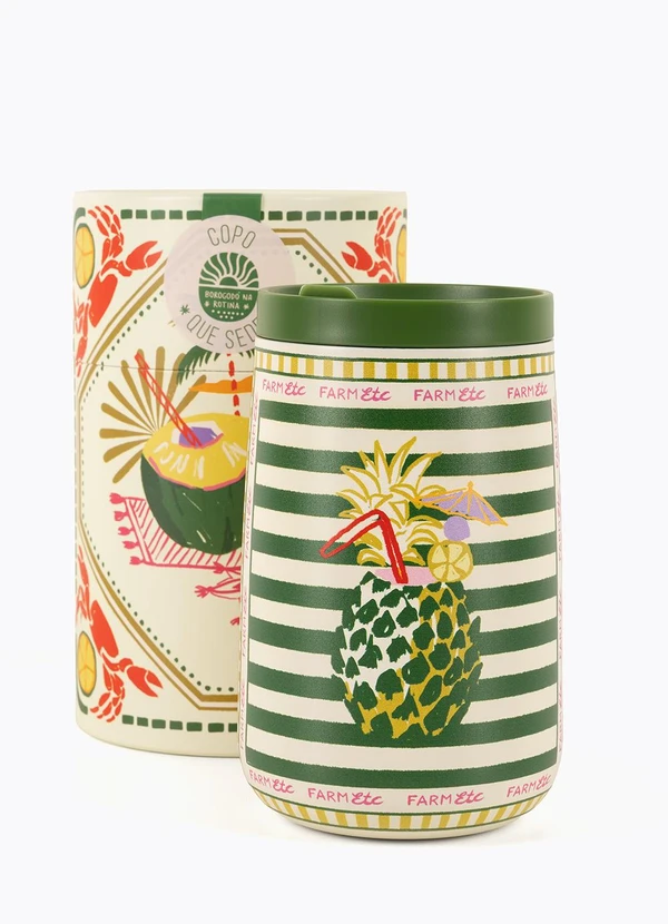 Farm Etc - Copo que Sede Lenco Comida de Praia Verde 3