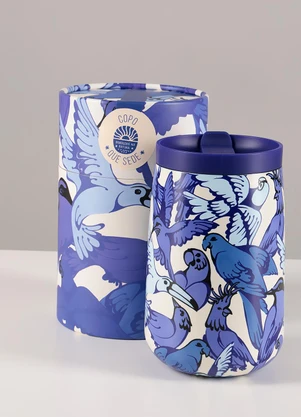 Farm Etc - Copo que Sede Passarejo Azul - FARM ETC