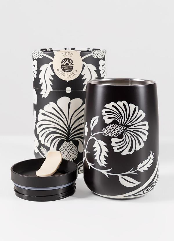 Farm Etc - Copo que Sede Sintra 450 Ml Preto 2