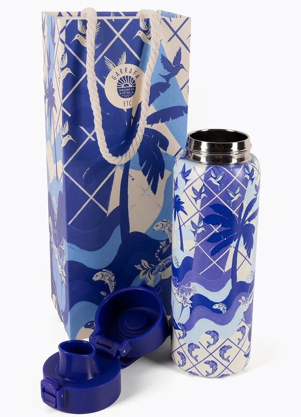 Farm Etc - Garrafa Etc 650 Ml Semana de Arte Azul