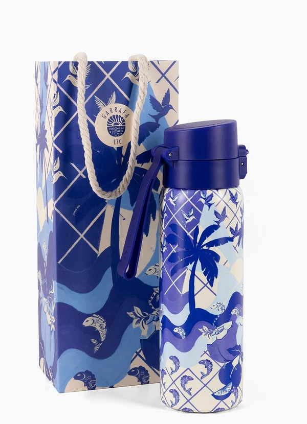 Farm Etc - Garrafa Etc 650 Ml Semana de Arte Azul 2