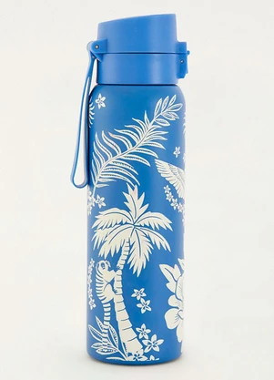 Farm Etc - Garrafa Etc 850 Ml Lenço Tropical Azul - FARM ETC