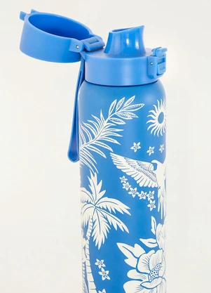 Farm Etc - Garrafa Etc 850 Ml Lenço Tropical Azul - FARM ETC