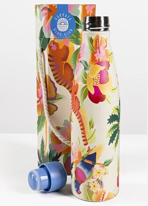 Farm Etc - Garrafa Glub Glub 500 Ml Havaiano Off White - FARM ETC