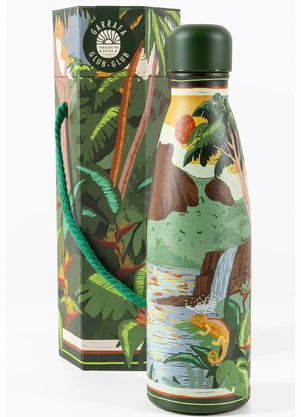 Farm Etc - Garrafa Glub Glub 500 Ml Pedra da Gavea Marrom - FARM ETC