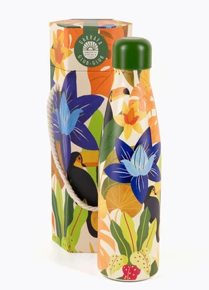 Farm Etc - Garrafa Glub Glub 500 Ml Bossa Tucano Verde - FARM ETC