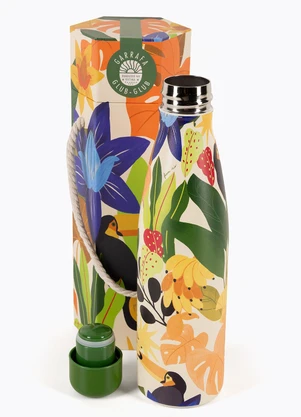 Farm Etc - Garrafa Glub Glub 500 Ml Bossa Tucano Verde - FARM ETC