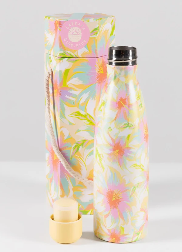 Farm Etc - Garrafa Glub Glub 500ml Chita Bali Off White 2