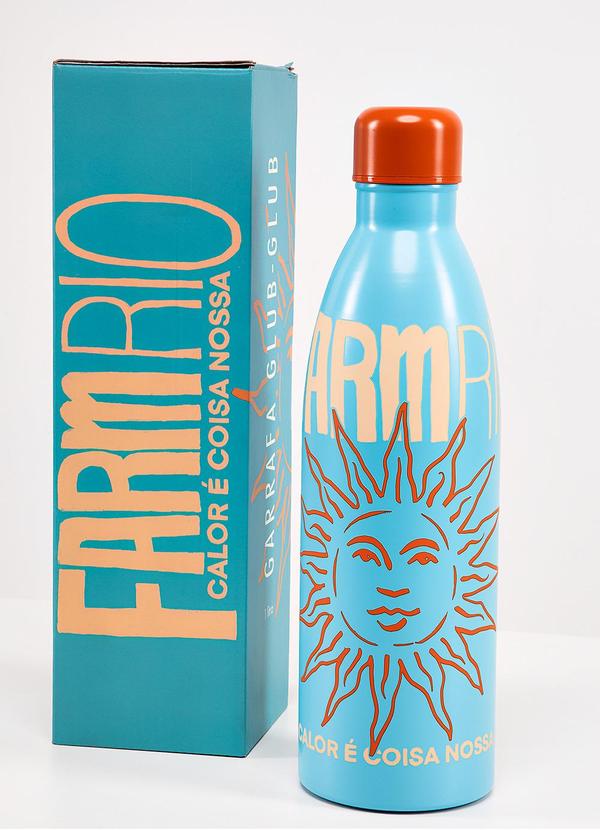 Farm Etc - Garrafa Glub Glub Floral de Renda 1l