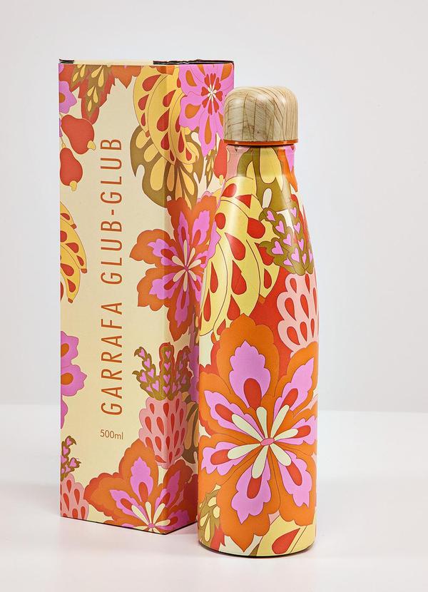 Farm Etc - Garrafa Glub Glub Floral Lee