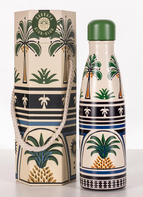 Farm Etc - Garrafa Glub Glub Jardim Tropical Off White