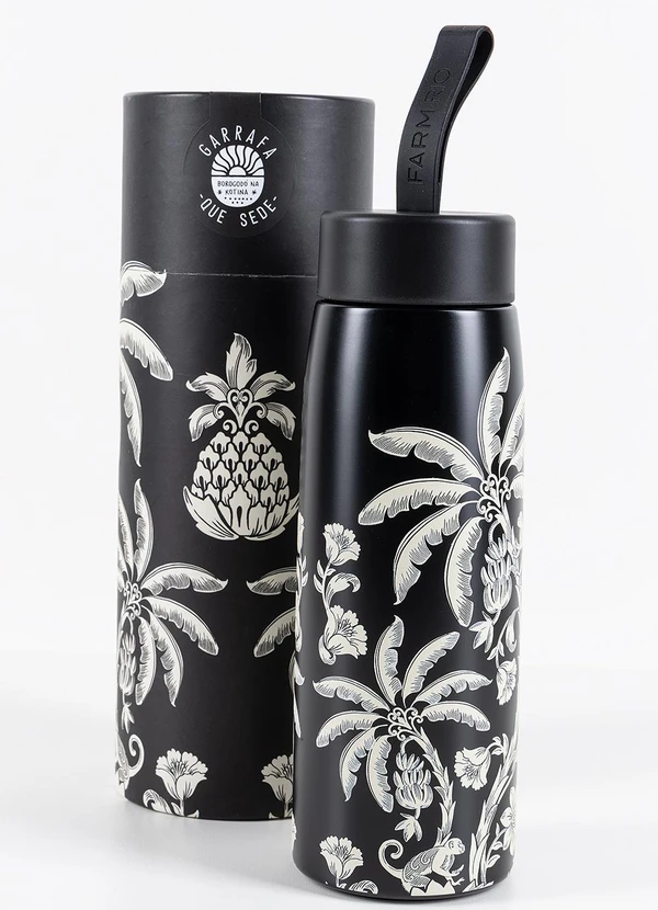 Farm Etc - Garrafa que Sede 500 Ml Guanacaste Preto