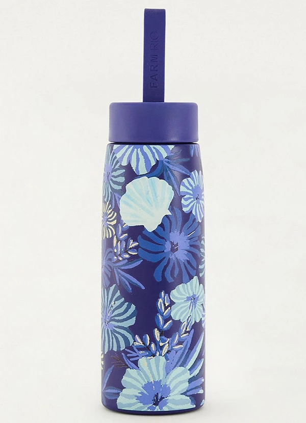 Farm Etc - Garrafa que Sede 500 Ml Hibisco do Mar Azul