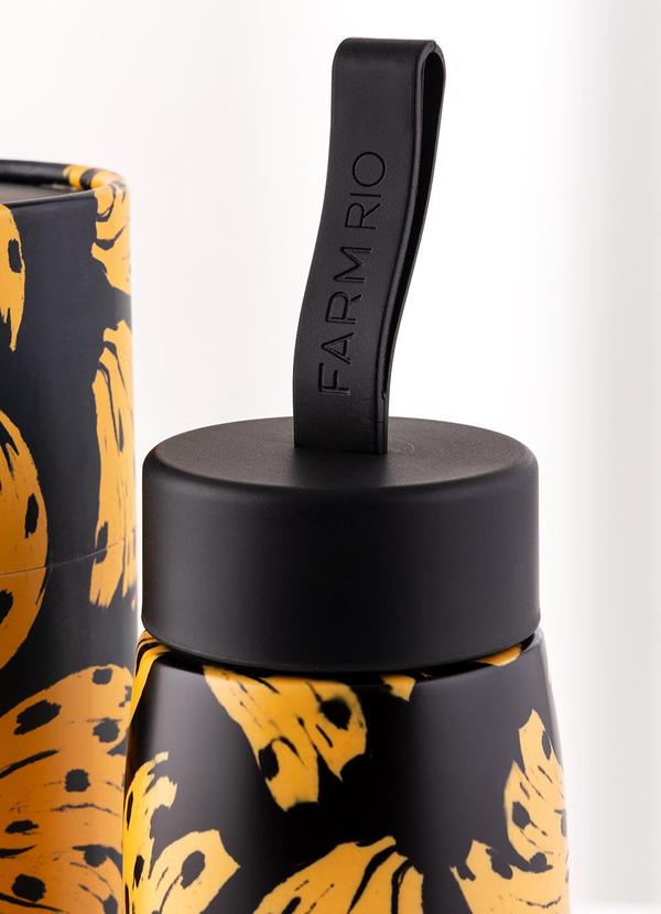 Farm Etc - Garrafa que Sede 500ml Bossa Banana Preto 3