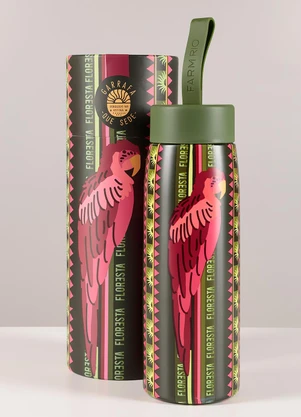 Farm Etc - Garrafa que Sede 500ml Janela da Mata Verde - FARM ETC