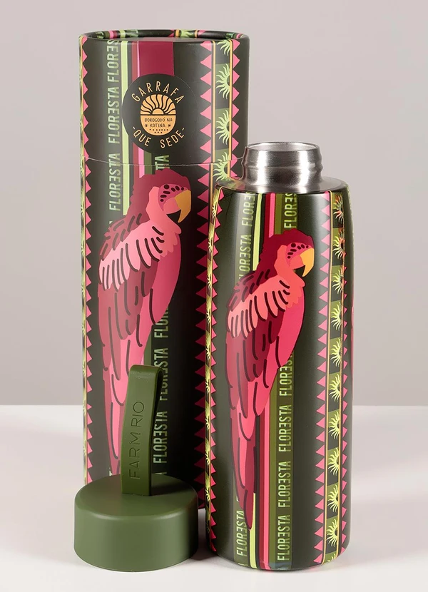 Farm Etc - Garrafa que Sede 500ml Janela da Mata Verde 2