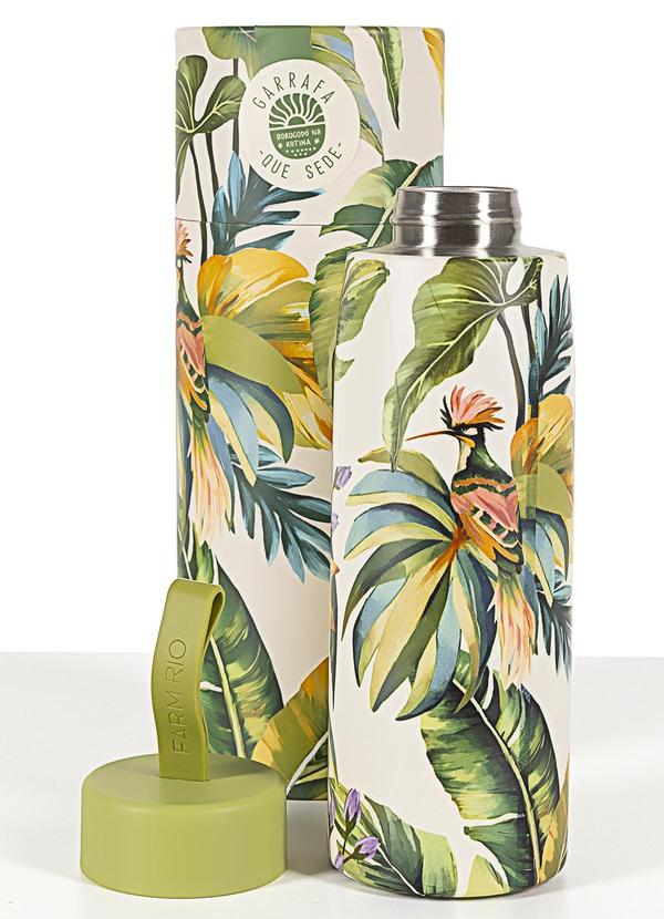 Farm Etc - Garrafa que Sede 500ml Tropicália Off White