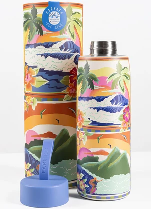 Farm Etc - Garrafa que Sede 750 Ml Surf Azul0 - FARM ETC