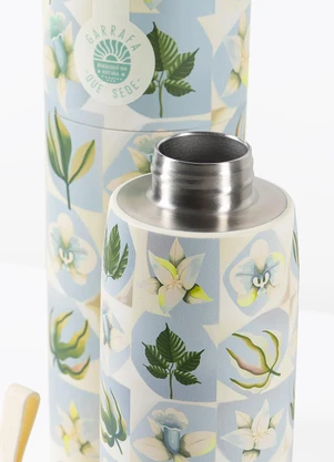 Farm Etc - Garrafa que Sede 750 Ml Verano Cinza - FARM ETC