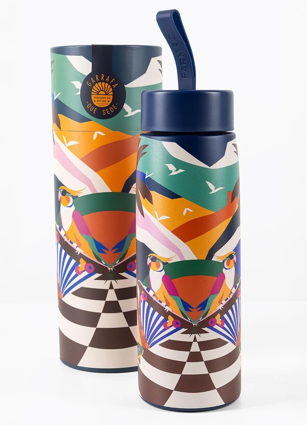 Farm Etc - Garrafa que Sede 750ml Calopsita Skate Off White