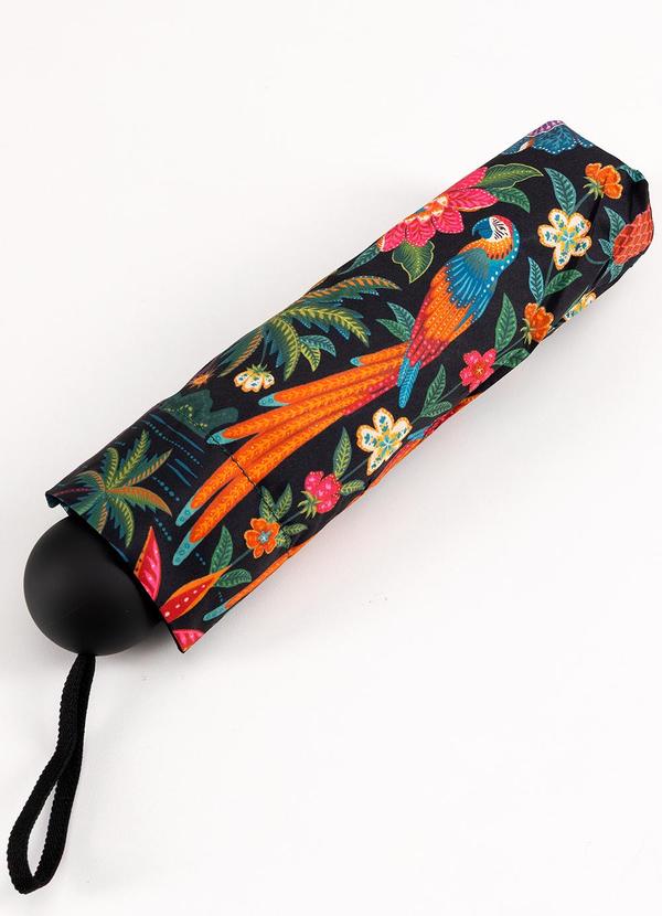 Farm - Guarda Chuva Chua Samba das Araras Preto 3