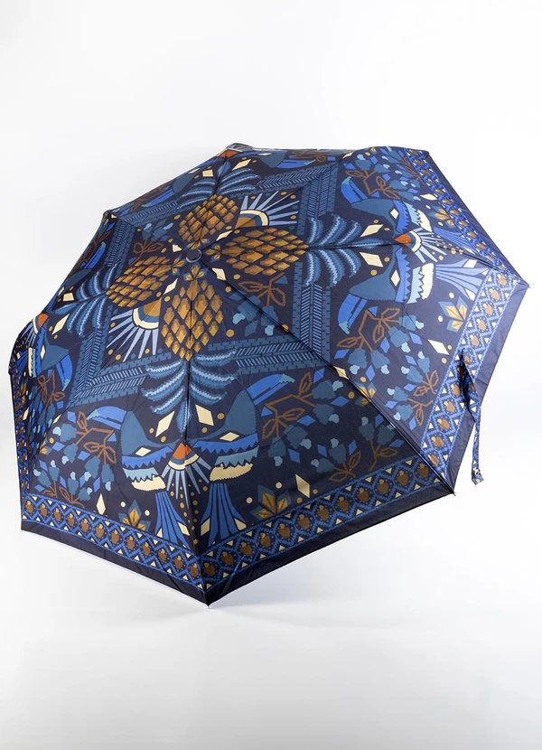 Farm Etc - Guarda Chuva Lenço Magia Tropical Azul